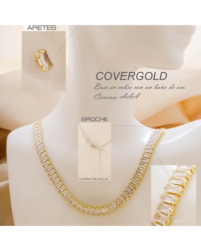 Collar De Circones Blancos