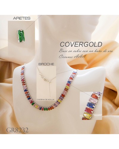 Collar De Circones Multicolor