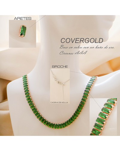 Collar De Circones Verdes