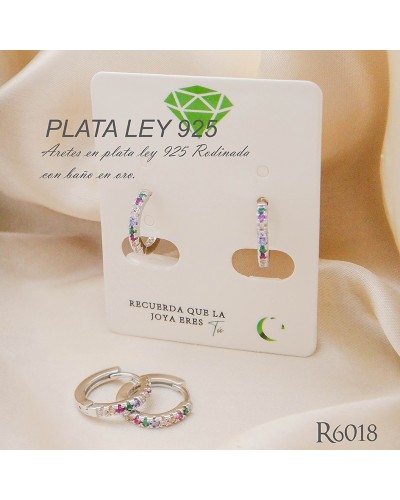 Candongas En Plata Ley 925