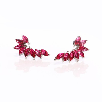 Aretes sencillos de marquis