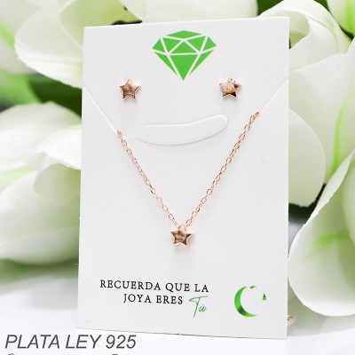 Collar de estrella Plata 925