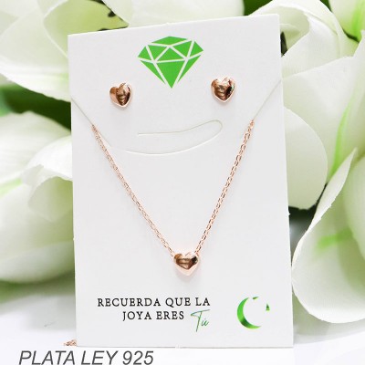Collar corazón Plata 925