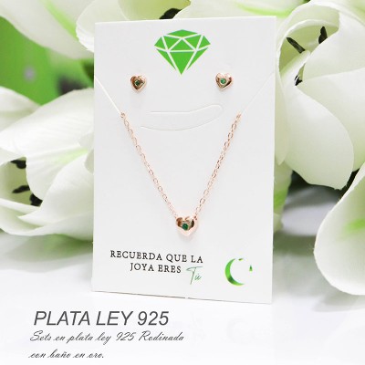 Collar de corazón Plata 925