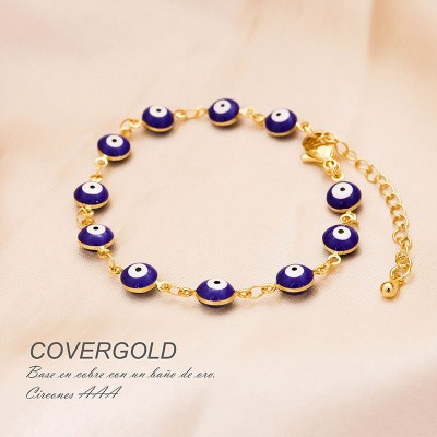 Pulsera de ojo turco Covergold