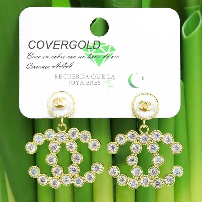 Aretes colgantes Covergold