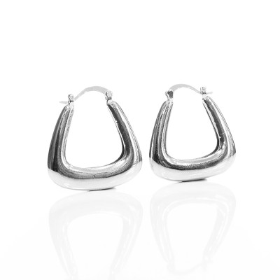 aretes triangulares chunky en covergold