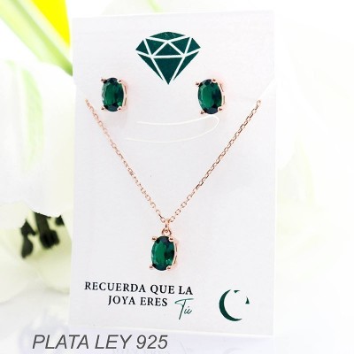 Set en plata ley 925