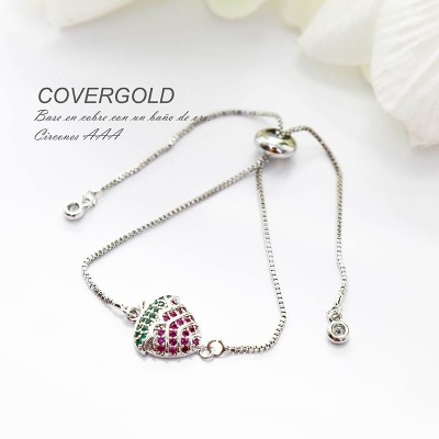 Pulsera de fruta en covergold