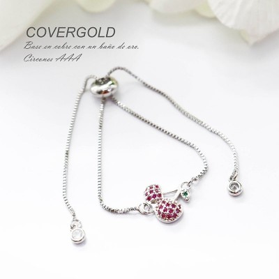 Pulsera de fruta en covergold