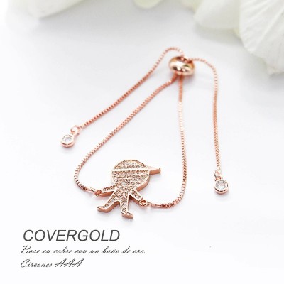 Pulsera de fruta en covergold