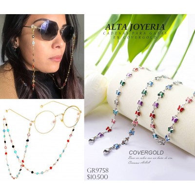 Cadena para gafas en covergold