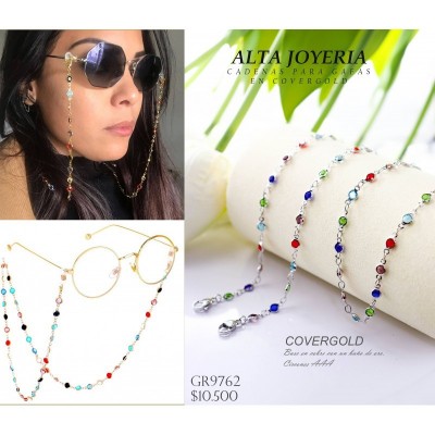Cadena para gafas en covergold