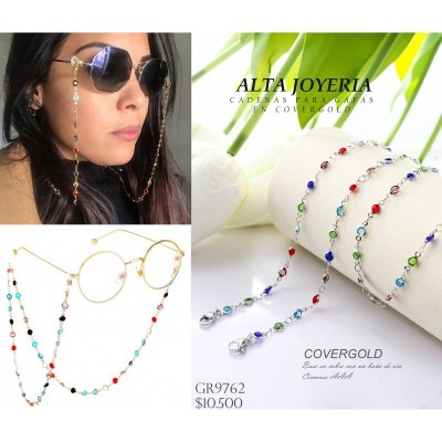 Cadena para gafas en covergold