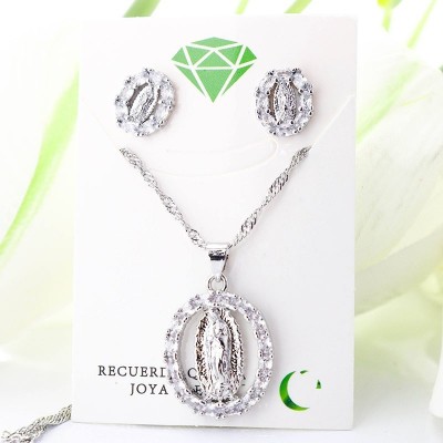 Set de la virgen de Guadalupe en covergold