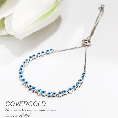 Pulsera de ojo turco en covergold