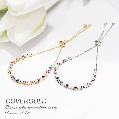 Pulsera de ojo turco en covergold