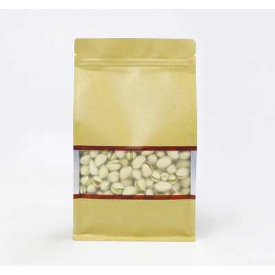 Bolsa Hermetica cafe linea roja paquete x 50