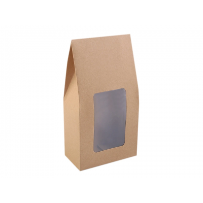 Caja con ventana paquete x 25