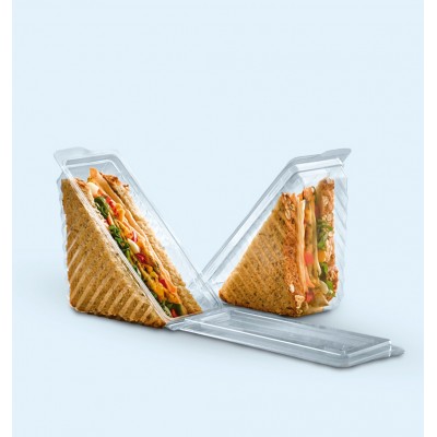 Cada triangular para sandwich paquete x 50