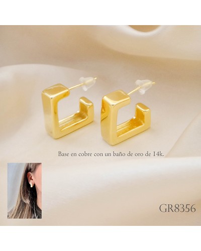 Aretes En Covergold