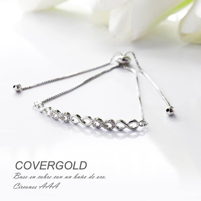 Pulsera de infinito en covergold