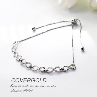 Pulsera de infinito en covergold