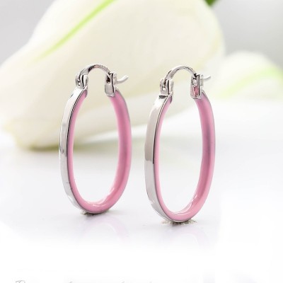 Aretes en covergold con baño en Rodio