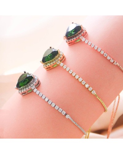 Pulsera En Covergold Dije De Corazón