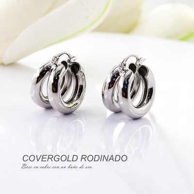 Candongas en covergold rodinado