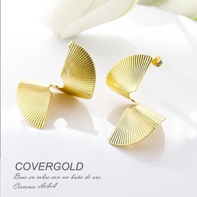 Aretes en covergold