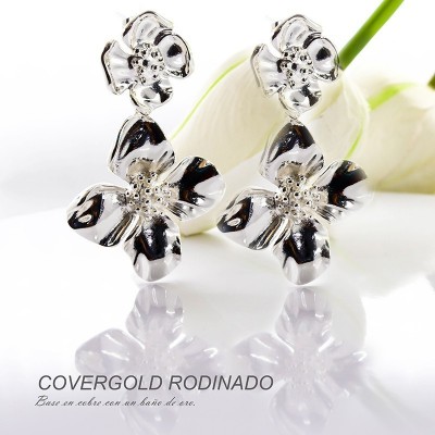 Aretes en covergold rodinado
