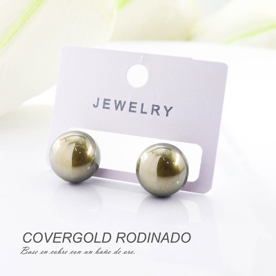 Aretes en covergold rodinado