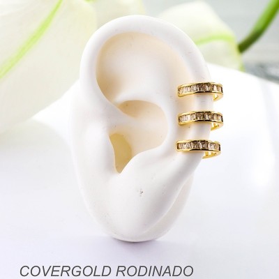 Earcuff en covergold rodinado