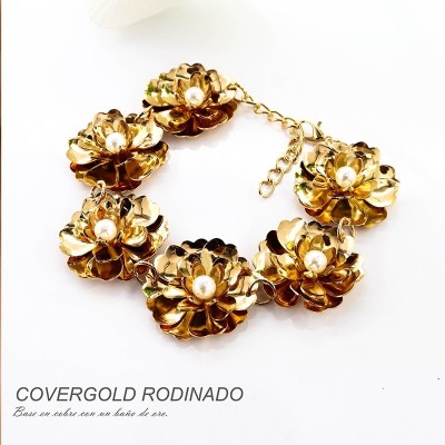 Aretes en covergold rodinado