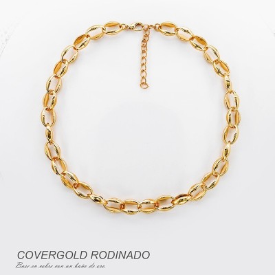 Collar en covergold rodinado