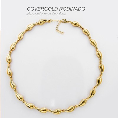 Collar en covergold rodinado