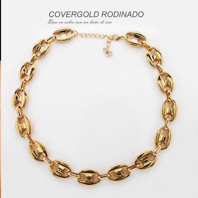 Collar en covergold rodinado