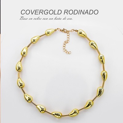 Collar en covergold rodinado
