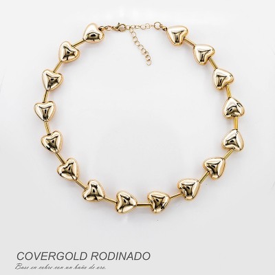 Collar en covergold rodinado