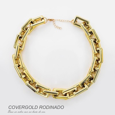 Collar en covergold rodinado