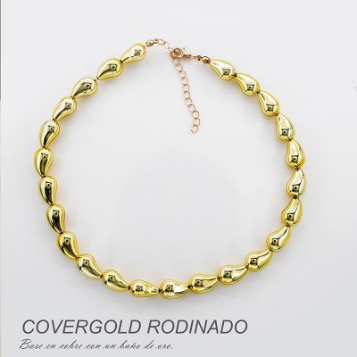 Collar en covergold rodinado