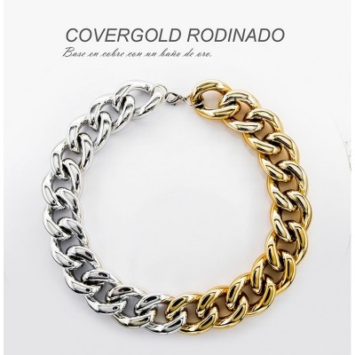 Collar en covergold rodinado