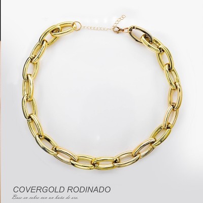 Collar en covergold rodinado