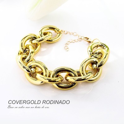Pulsera en covergold rodinado