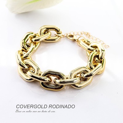 Pulsera en covergold rodinado