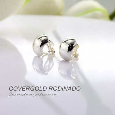 Aretes en covergold rodinado