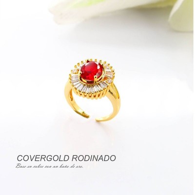 Anillo en covergold  rodinado
