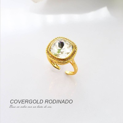 Anillo en covergold  rodinado