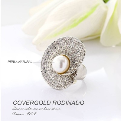 Anillo en covergold  rodinado